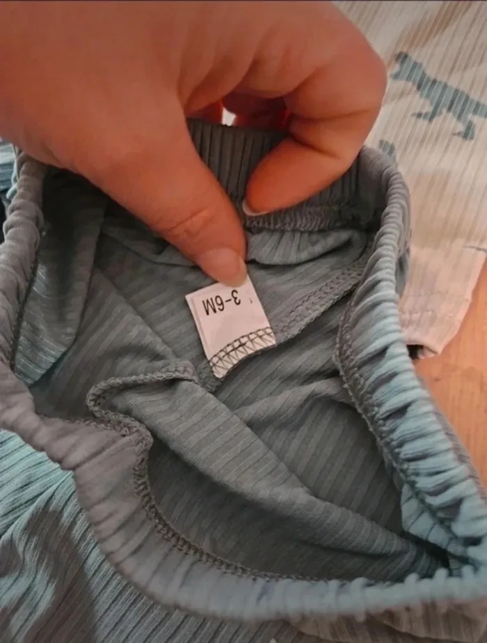 Ensemble été bébé 3/6 mois bébé garçon neuf - photo numéro 3