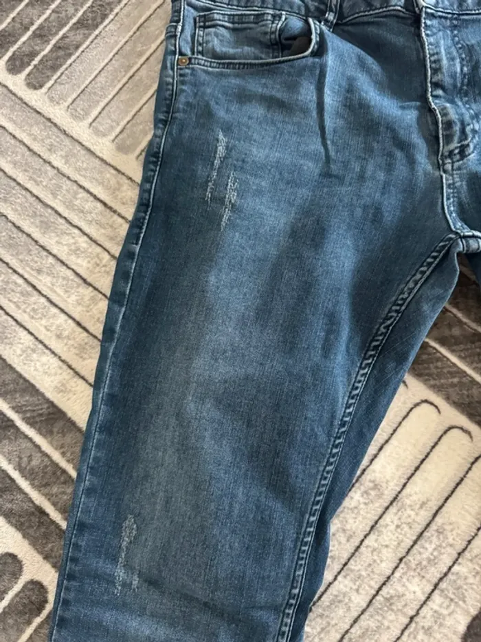 Jeans Slim LC Wakiki LCW Bleu marine - photo numéro 3