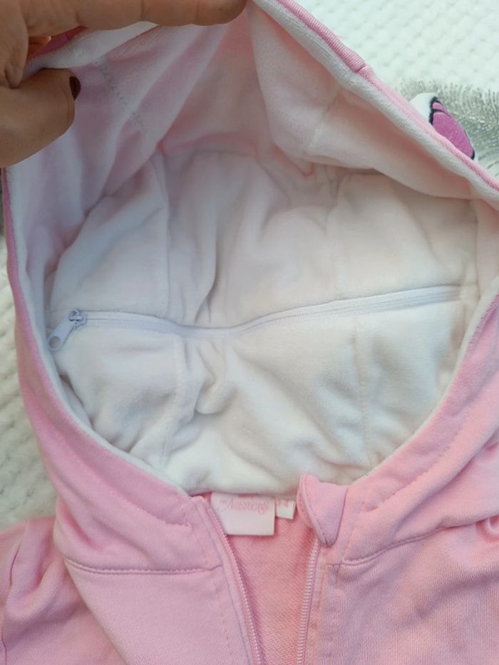 🔸 Peluche/ Sweat à capuche zippé Disney Marie 3 ans🔸 - photo numéro 8
