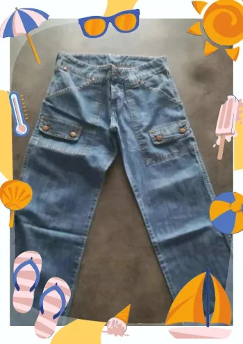 Pantacourt jeans