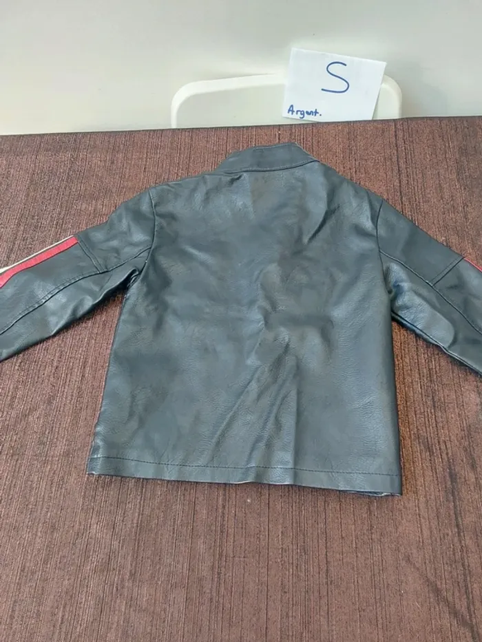 Manteau ”moto” garçon - photo numéro 6