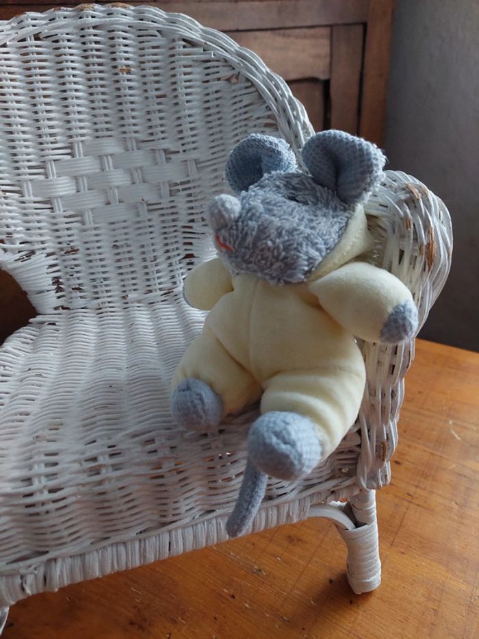 P1 - Petite peluche souris Ikea vintage - photo numéro 3