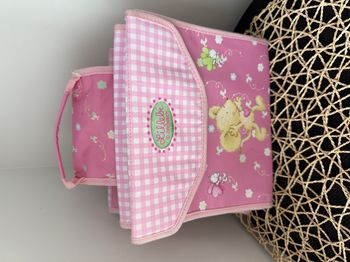 Sacoche de vélo Lillebi rose à motifs multicolores