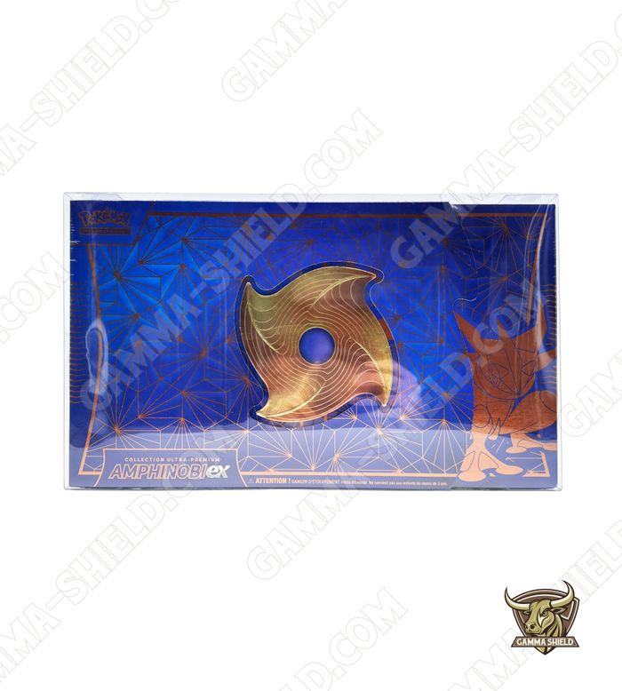 Protection souple extra-clear pour coffret UPC Amphinobi Pokémon