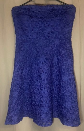 Robe bustier »Morgan »bleu et noire