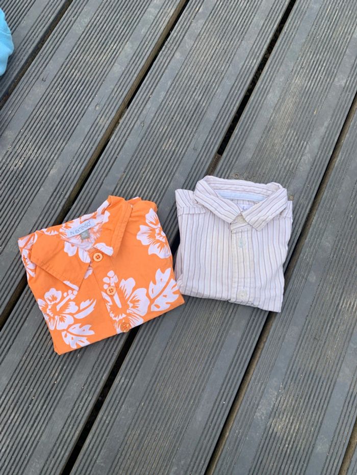 Lot de 2 chemise 9 mois