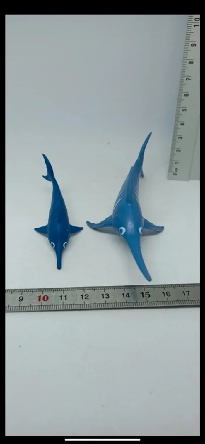 Poissons espadon adulte et bébé playmobil - photo numéro 2