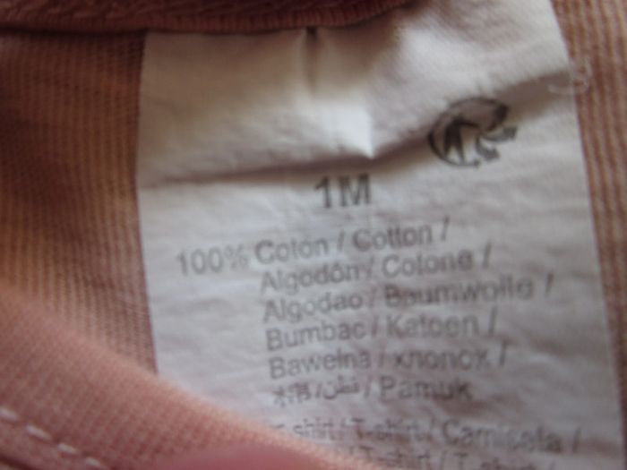 T-Shirt manches longues rose 1 mois - photo numéro 3