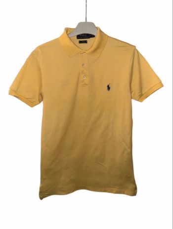 Polo Ralph Lauren jaune slim fit taille S