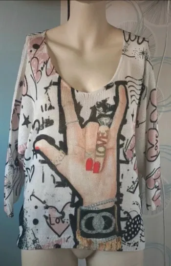 Sweat léger taille unique