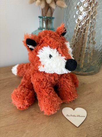Peluche renard roux 
