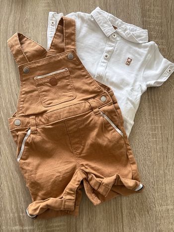 Salopette avec son polo