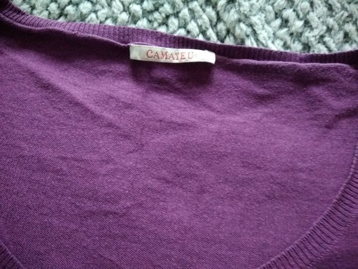 Pull fin col V - photo numéro 4
