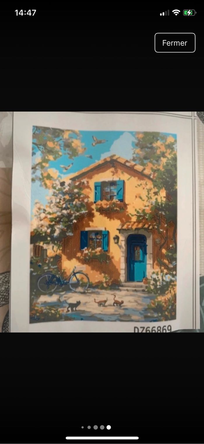 Kit complet de peinture par numéro - Neuf - photo numéro 6