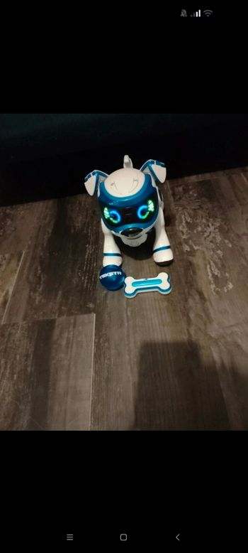 Robot chien teksta