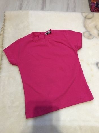 Tee shirt rose neuf