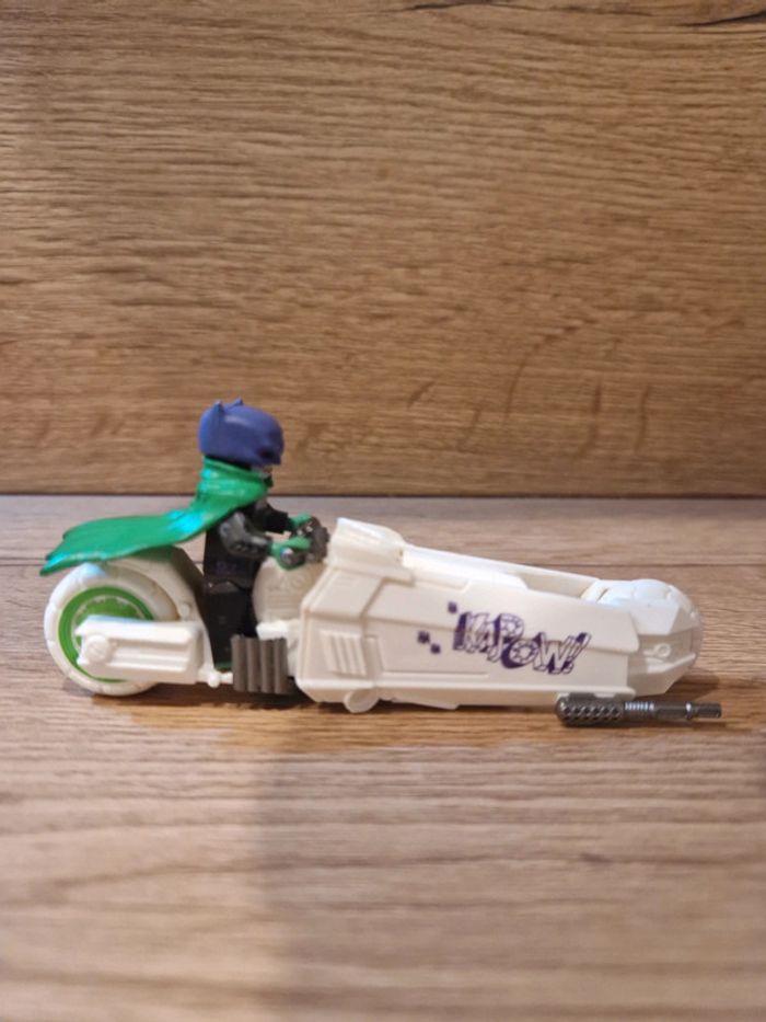 Figurine type lego Le Joker Batman avec Moto DC Comics - photo numéro 2