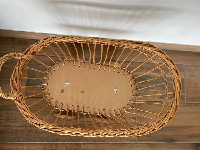 Landau osier pour poupée - photo numéro 3