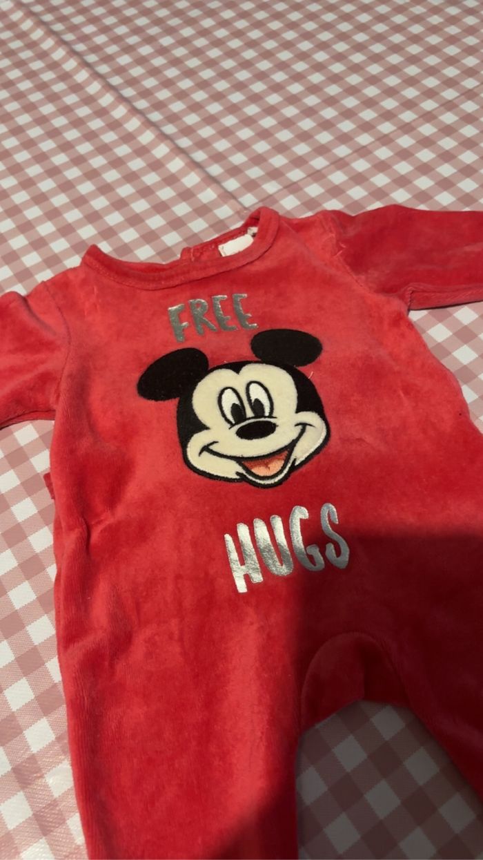 Pyjama neuf  Mickey Disney - garçon - naissance - photo numéro 2