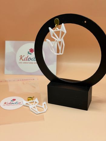 Boucle d’oreilles Renard