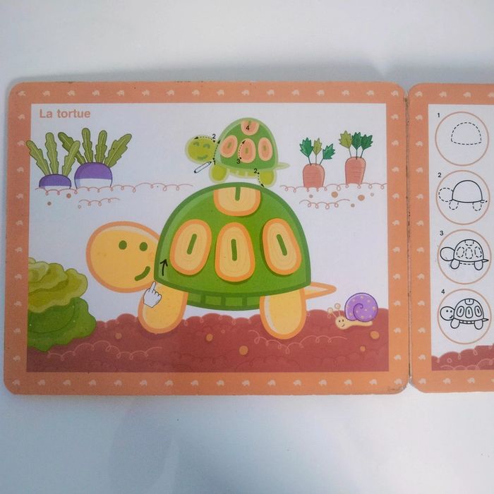 Livre ardoise : Mes premiers dessins - Bordas - photo numéro 5