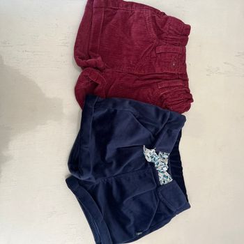 Lot de 2 shorts
