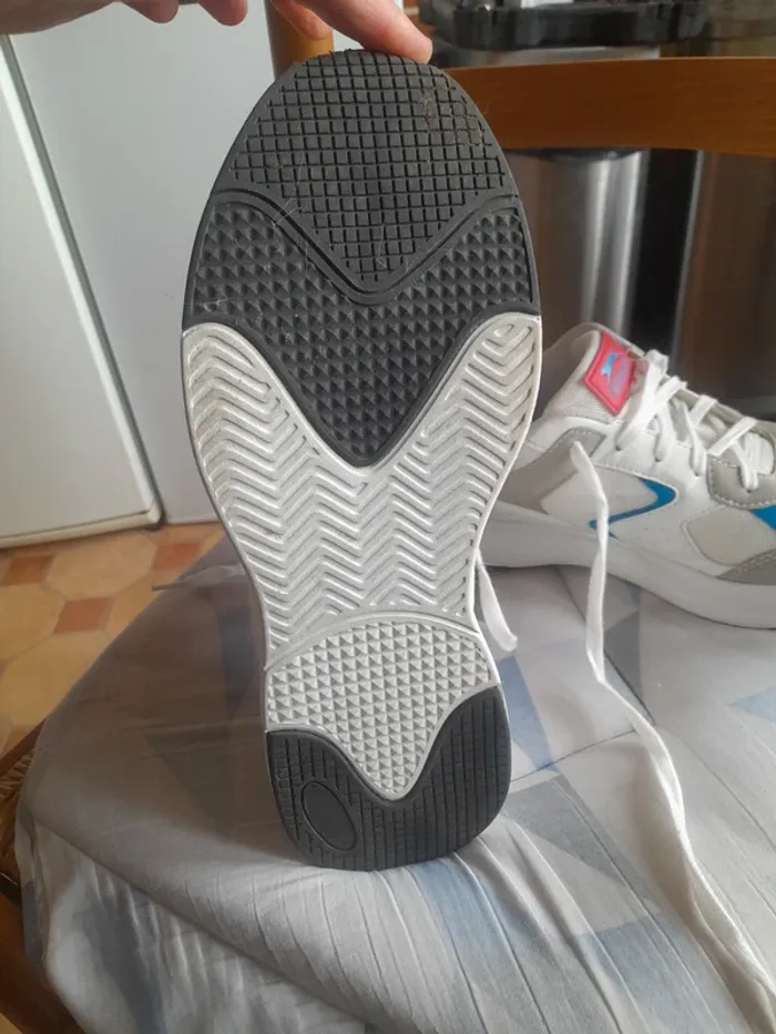 Baskets homme multicolores à lacets – Slazenger blanc chine 44 - photo numéro 4