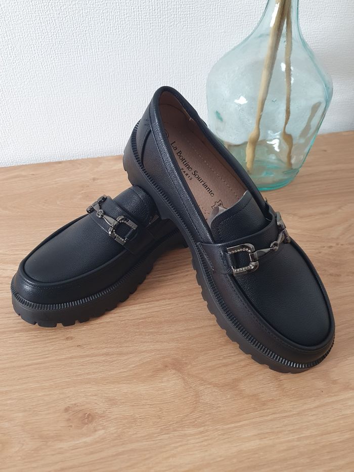 Mocassins noir mat Hampton Pointure 36 - photo numéro 2