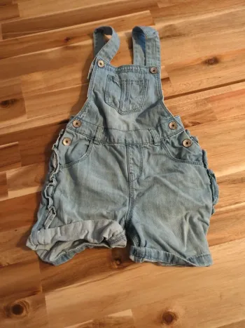 Salopette short 4 ans