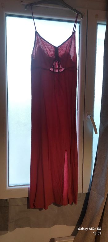 Robe vieux rose