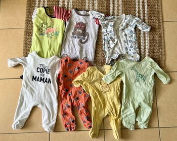 Lot de 7 pyjamas 3 mois