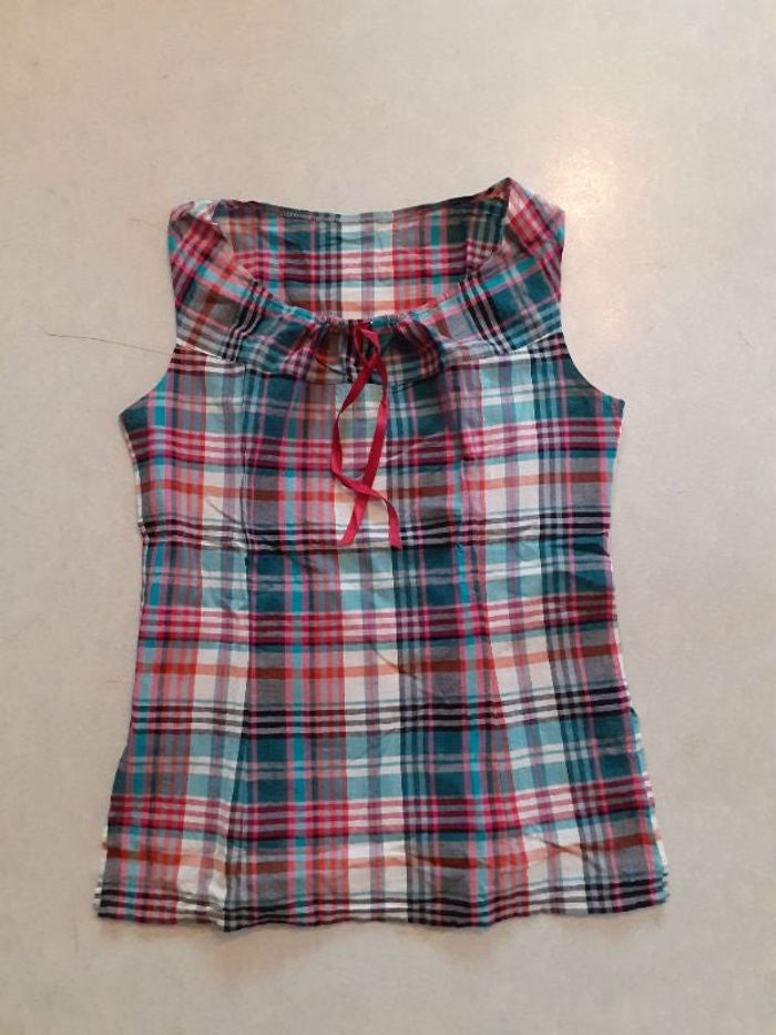 Chemsier à carreaux