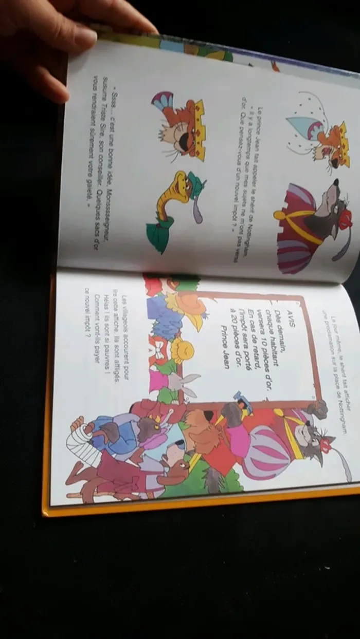 Livre un nouveau tour de Robin des bois Mickey club du livre - photo numéro 2