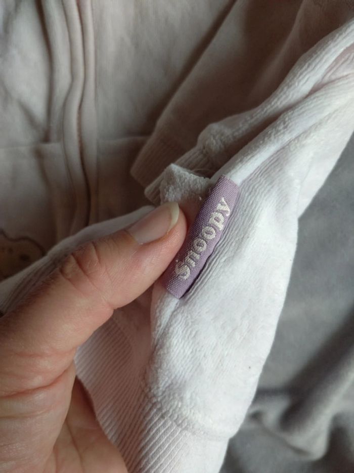 Gilet zippés avec capuche Fille 9/12 mois Snoopy H&M - photo numéro 8