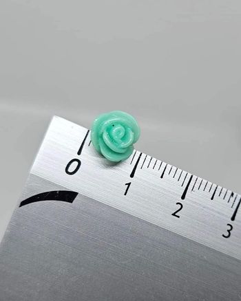 Paire de boucles d'oreilles fleur neuf