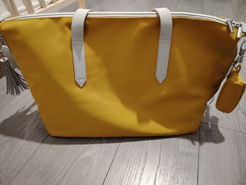 Sac à langer moutarde 