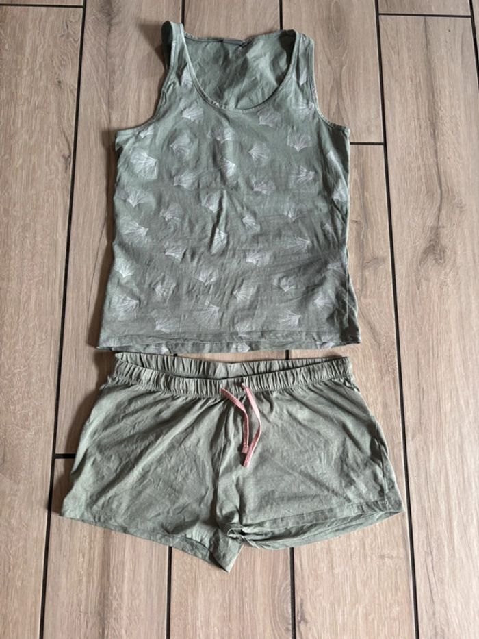 Pyjashort nightwear vert taille L