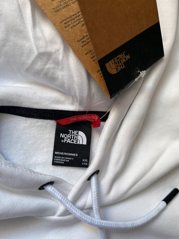 Sweat Blanc, The North Face, taille XXL, neuf étiquettes - photo numéro 7