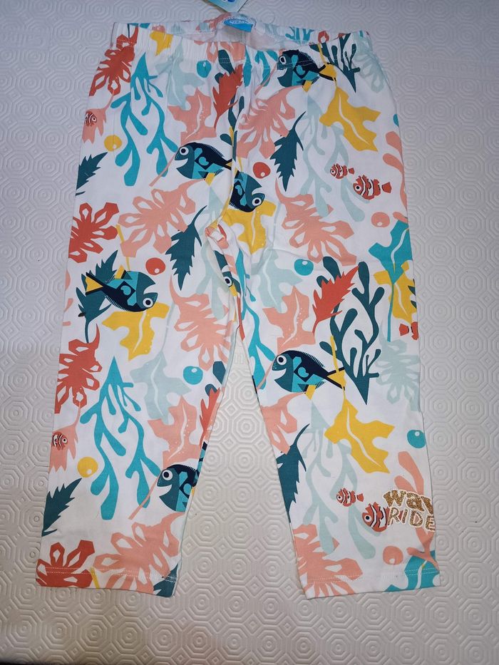 Legging court Disney 6/7 ans