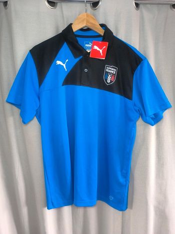 Polo puma supporter équipe de France floquer taille xl neuf avec étiquette