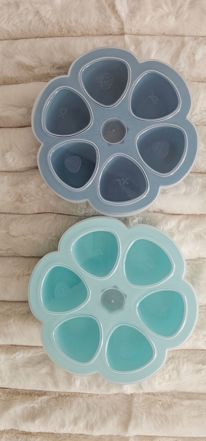 Lot de 2 fleurs 🌸 multiportions BEABA XL 150ML - photo numéro 4