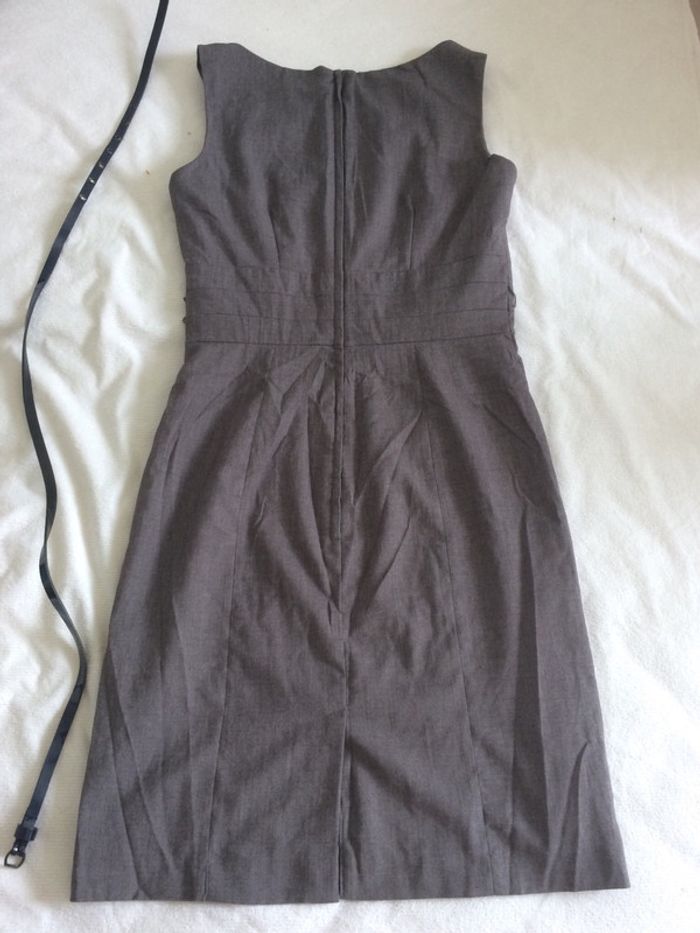Robe tailleur classe H&M 36/38 grise - photo numéro 2