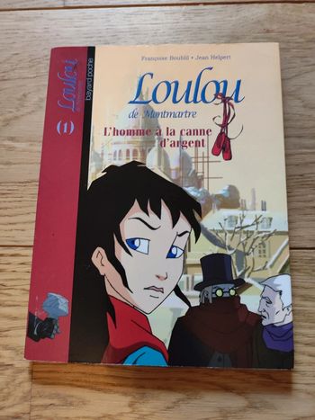 livre enfant Loulou de montmartre