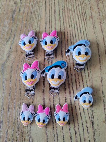 Lot de perles et clips