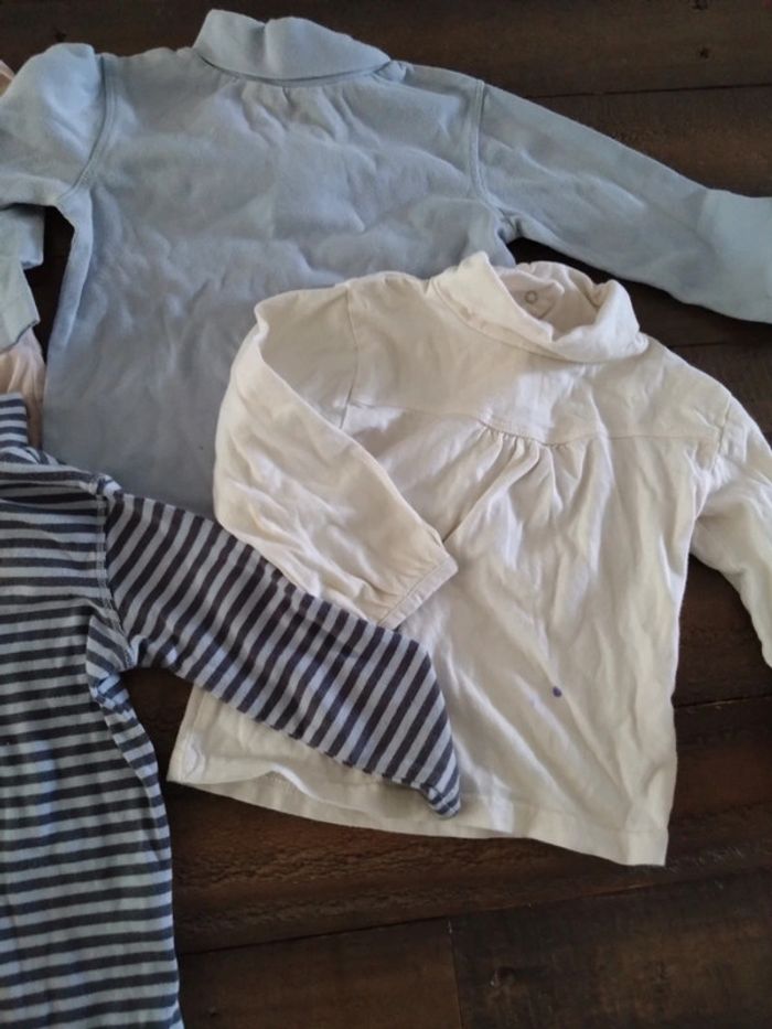 Ensemble sous pull t shirt Col roulé 18 mois - photo numéro 3