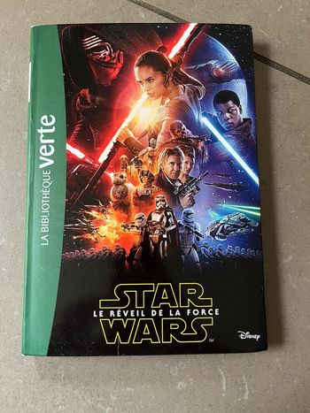 Livre bibliothèque verte star wars