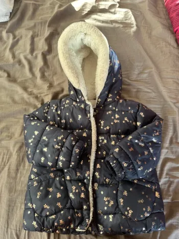 Manteau bien chaud Lulu Castagnette 3 ans
