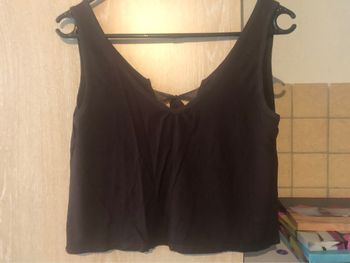 Débardeur court femme