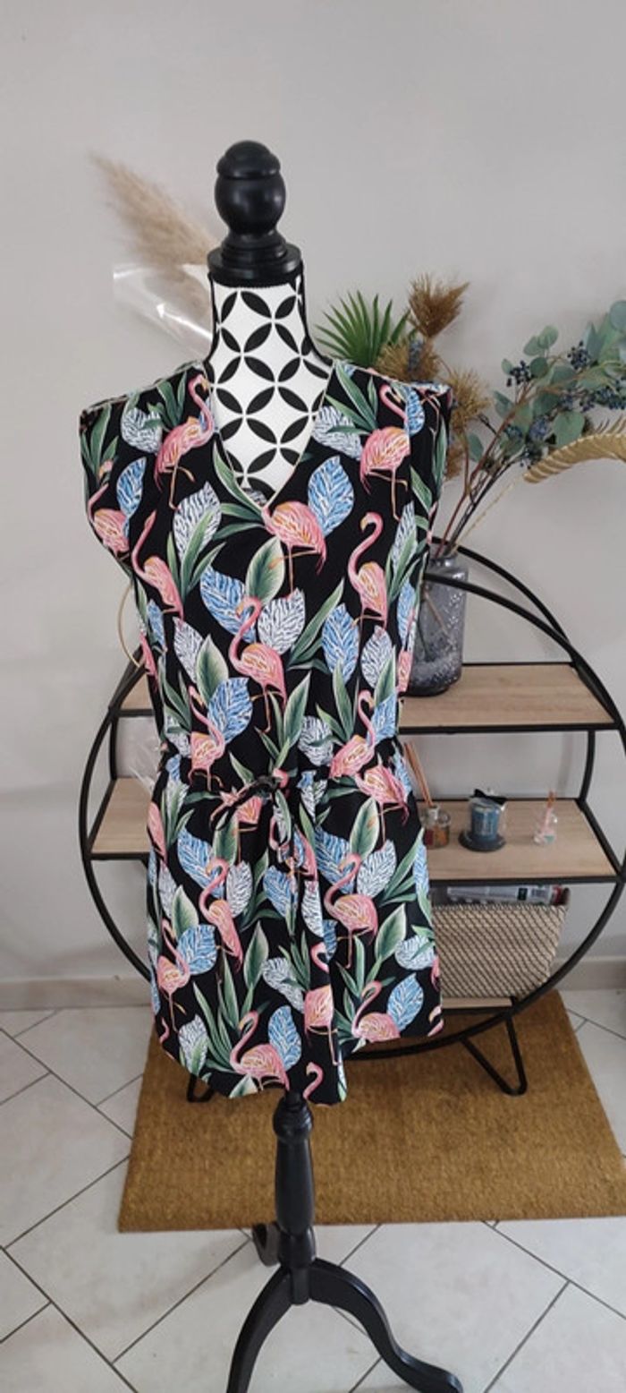 Robe flamant rose
