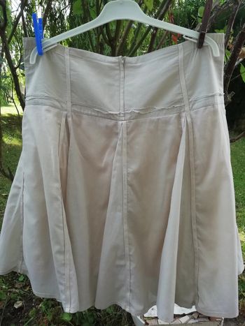Jupe beige